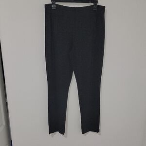 Chico's Black Straight Leg Pants for Business Casual